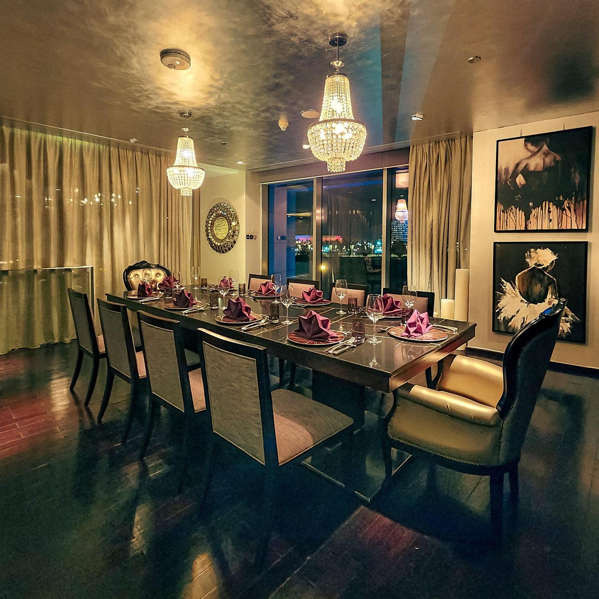City Centre Rotana Doha Kültér fotó Private dining room